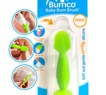 Bumco Diaper Cream Spatula (Mini) – BPA-free Butt Paste Diaper Cream Applicator, Soft & Fl