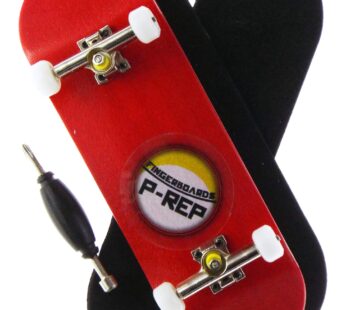 P-REP Starter Complete Wooden Fingerboard 30mm – Red