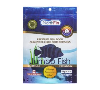Northfin Fish Food Jumbo Formula Slow Sinking Pellets (4mm 250g)