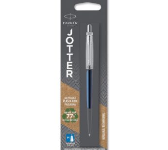 Parker Jotter Royal Blue CT Ballpoint Pen, Blister pack