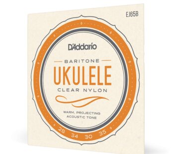 D’Addario EJ65B Pro-Art  Custom Extruded Nylon Ukulele Strings, Baritone