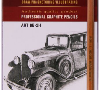 KOH-I-NOOR 8B-2H N Graphite Pencil (Pack of 12)