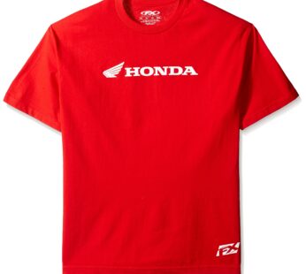 Factory Effex 15-88336 Honda’ Horizontal T-Shirt (Red, XX-Large)