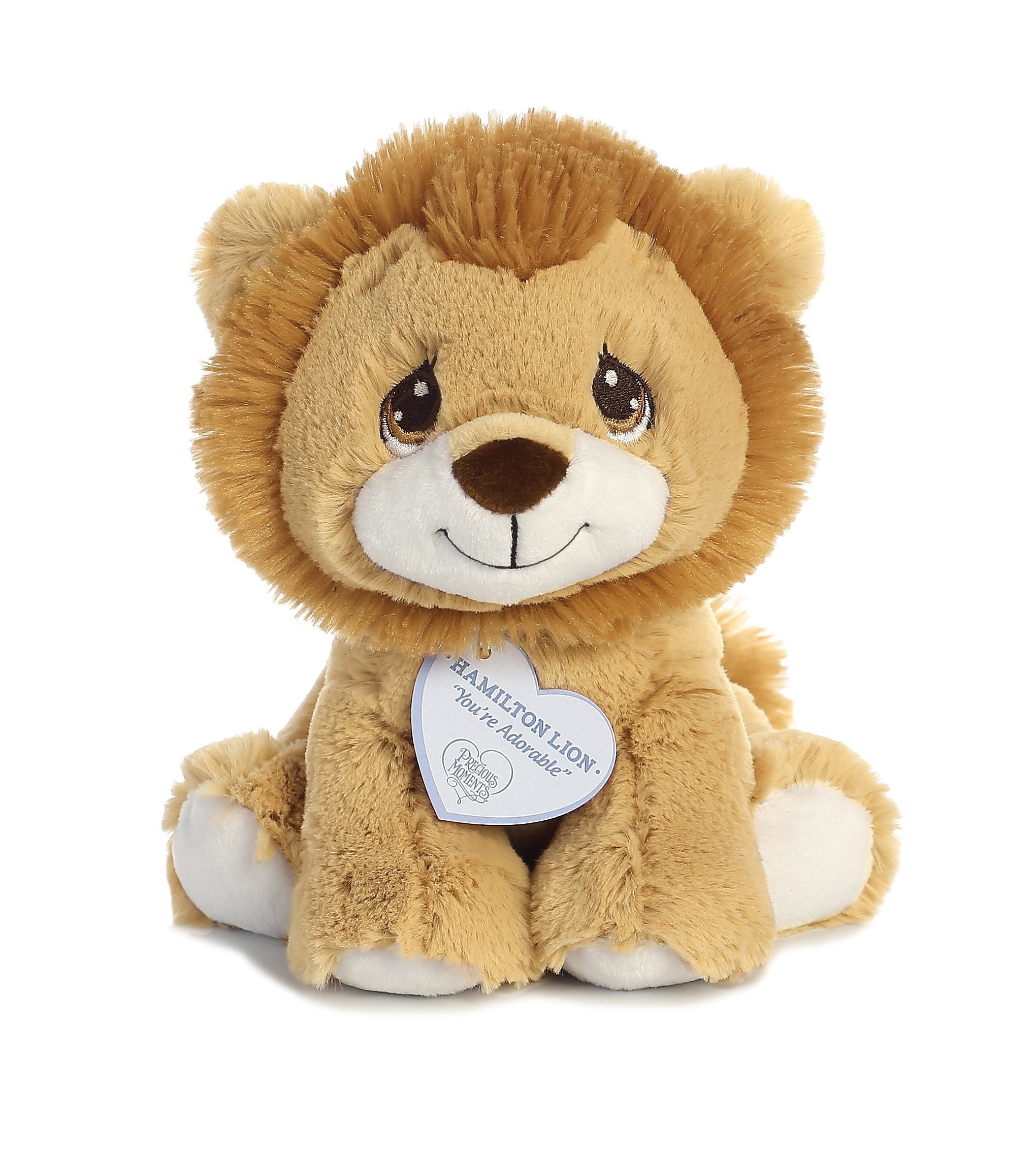 Aurora Inspirational Precious Moments Hamilton Lion Stuffed Animal - Cherished Memories - Image 2