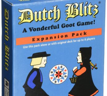 Dutch Blitz: Expansion Pack, Use Expansion Pack Alone or with Original Deck to Play with 2
