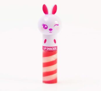 Lip Smacker Lippy Pals Swirls Bunny, Flavored Moisturizing & Smoothing Soft Shine Lip Balm
