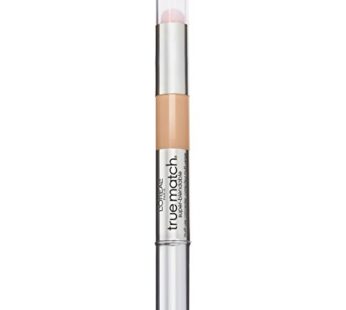 L’Oreal Paris Cosmetics True Match Super-Blendable Multi-Use Concealer Makeup, Light N3-4,