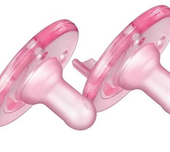 Philips Avent Super Soothie Pacifier, Pink, 3+ months, 2 Pack, SCF192/07
