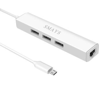 Ethernet Adapter for fire Stick TV Cube, Google Chromecast Ultra, Tivo Stream 4K – Micro U