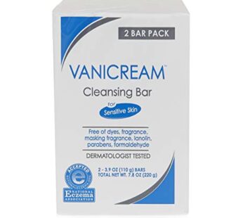Vanicream, Cleansing Bar Fragrance Gluten and Sulfate Free For Sensitive Skin Gently Clean