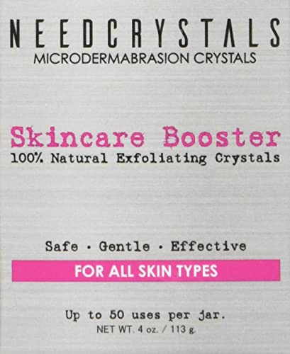 NeedCrystals Microdermabrasion Crystals DIY Facial Scrub. Natural Face Exfoliator for Dull - Image 2