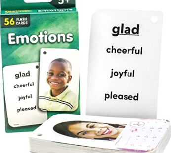 Teacher Created Resources Emotions Flash Cards (EP62056) 0.75 H x 6.125 L x 3.25 W