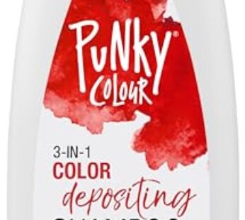 Punky Colour 3-in-1 Color Depositing Hair Cleanser & Conditioner, 8.5 fl oz. (Redilicious)