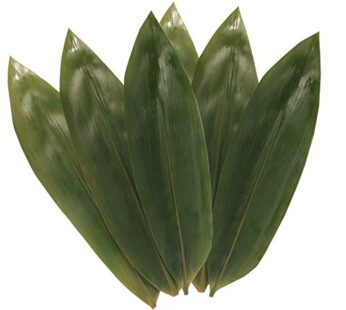BambooMN Bamboo Leaves for Cooking Zongzi, Banana Leaf Alternative, Grilling/Barbeque, Nat