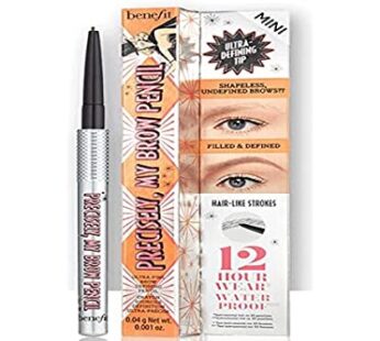 Benefit Precisely My Brow Pencil Ultra- Fine Brow Defining Pencil Mini # 03, 0.01 Fl Oz