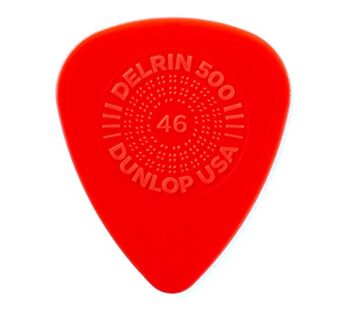 Jim Dunlop Delrin 500 Prime Grip .46mm Guitar Picks (450P.46)