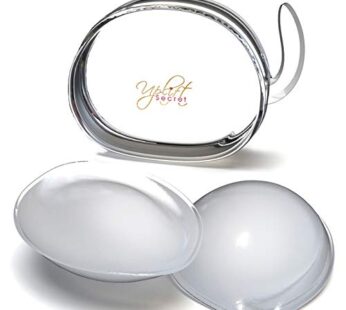Uplift Secret Silicone Bra Inserts – Clear Gel Push Up Breast Pads – Bra Padding Bust Enha
