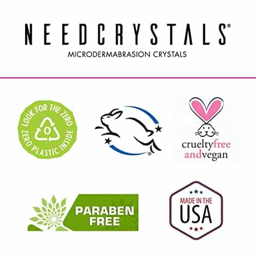 NeedCrystals Microdermabrasion Crystals DIY Facial Scrub. Natural Face Exfoliator for Dull - Image 7