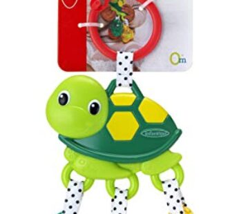 Infantino Jingle Sea Charms Turtle Rattle