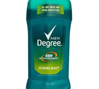 Degree Men Anti-Perspirant Deodorant Invisible Stick Extreme Blast – 2.7 oz, Pack of 6