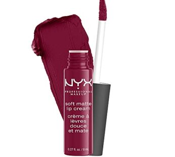 NYX PROFESSIONAL MAKEUP Soft Matte Lip Cream, Lightweight Liquid Lipstick – Copenhagen (Ma