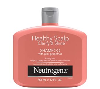 Neutrogena Exfoliating Healthy Scalp Clarify & Shine Shampoo for Oily Hair and Scalp, Anti