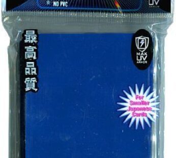 MAX Protection YuGiOh Flat Gaming Card Sleeves, Flat Reflex Blue, 60 Count
