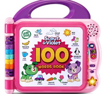 LeapFrog Scout and Violet 100 Words Book, Purple