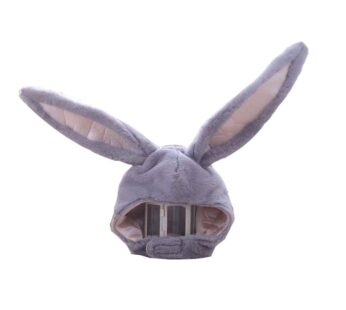 BOBILIKE Plush Fun Bunny Ears Hood Women Costume Hats Christmas Gift Warm Soft and Cozy, G