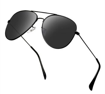 Ziwanule Polarized Aviator Sunglasses for Men Metal Mens Sunglasses Driving Unisex Classic