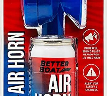 Air Horn Can for Boating & Safety Very Loud Canned Boat Accessories Hand Held Fog Mini Mar