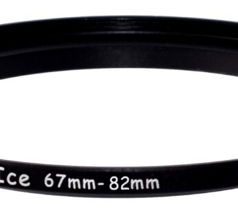 ICE 67mm to 82mm Step Up Ring Filter/Lens Adapter 67 Male 82 Female Stepping Adapter