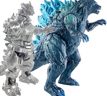 TwCare Set of 2 Mecha Godzilla Earth MechaGodzilla Kiryu Toys, Kaiju Universe Action Figur