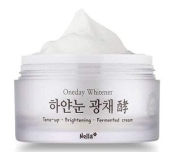 Nella Whitening and Brightening Tone-Up Cream, Fermented Natural Ingredients, Korean Beaut