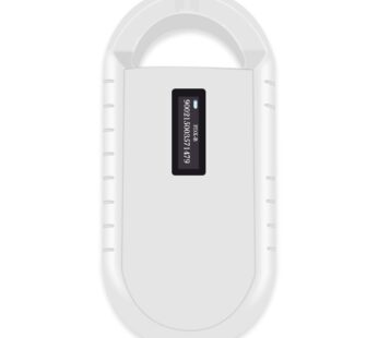 Smoostart Microchip Scanner, ISO11784/85/FDX-B/EMID 128 Records Data Storage Upload to PC