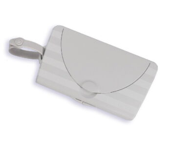 Ubbi On-The-Go Baby Wipes Dispenser, Portable Wipes Container for Travel, Diaper Bag Acces