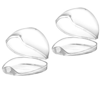 Accmor Pacifier Case, Pacifier Holder Case, Pacifier Container for Travel, BPA Free, Trans