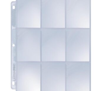 Ultra Pro 9 Pocket Page Protectors (25 Pack), Clear