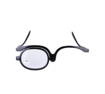 Cosmetic mirror, magnifying eye makeup glasses single lens rotating glasses women makeup e