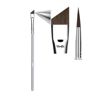 Angled Eyeliner Brush Slanted – Small Thin Winged Liner For Clean Lines To Apply Smooth Li