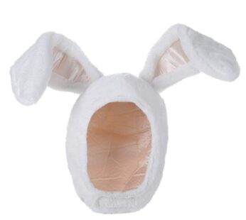 BOBILIKE Plush Fun Bunny Ears Hood Women Costume Hats Christmas Gift-Warm, Soft and Cozy,