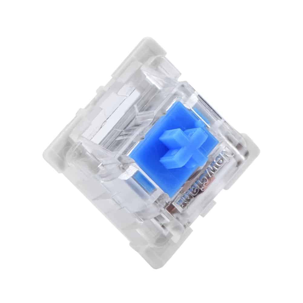 Yosoo- 10 PCs Mechanical Keyboard Switch Plate Mounted Blue Switch for RGB Series - Image 7