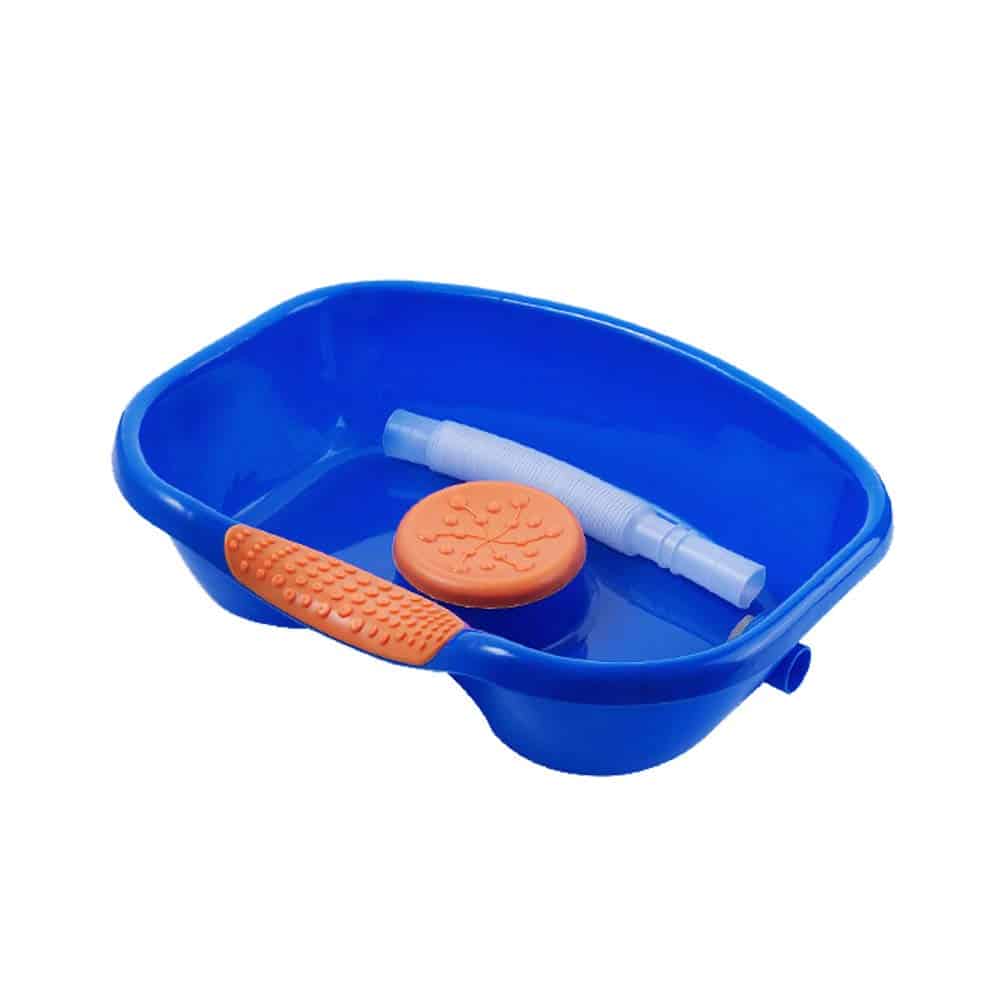 Bedside Shampoo Basins,Shampoo Basin,Portable Hair Washing Hair Washing Basin with Head Cu - Image 3