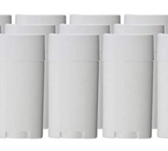 Wholesale 15ML BPA Free White Empty Plastic Oval Deodorant Containers Lip Balm Tubes Lipst