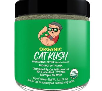 Organic Catnip by Cat Kush, Safe Premium Blend Perfect for Cats, Instilled with Maximized