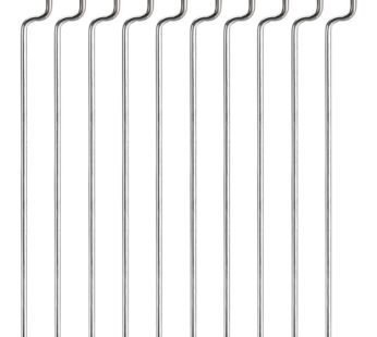 uxcell 1mm x 400mm (15.7 Inch) Steel Z Pull/Push Rods Parts for RC Airplane Plane Boat Rep