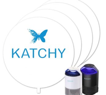 Katchy Original and Midnight Glue Board Refills (4 Pack) – Indoor Insect Trap Glue Board R