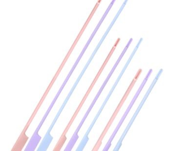 9 Pieces 3 Sizes Silicone Spatula for Beauty and Kitchen Silicone Makeup Spatula Silicone