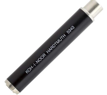 Koh-I-Noor 5343 – Chalk holder made of metal for round 9-10 mm chalk, black – 1 PIECE