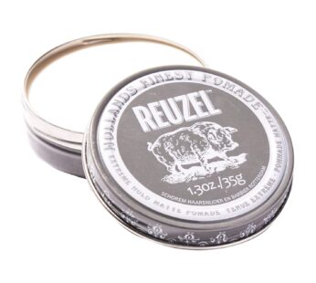 REUZEL Extreme Hold Matte Pomade, Strongest All Day Hold, Water Soluble Styling, No Shine
